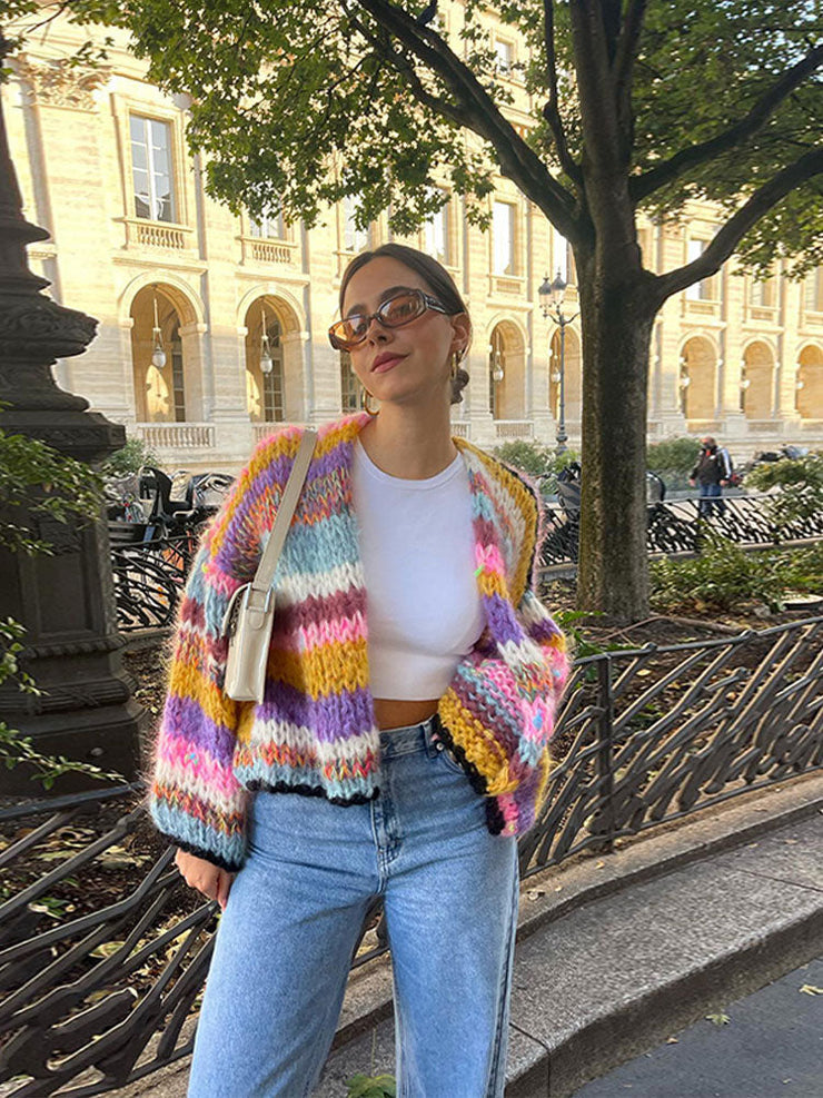 Emora Nova - Trendy Vrouwen Gebreide Vest - Herfst