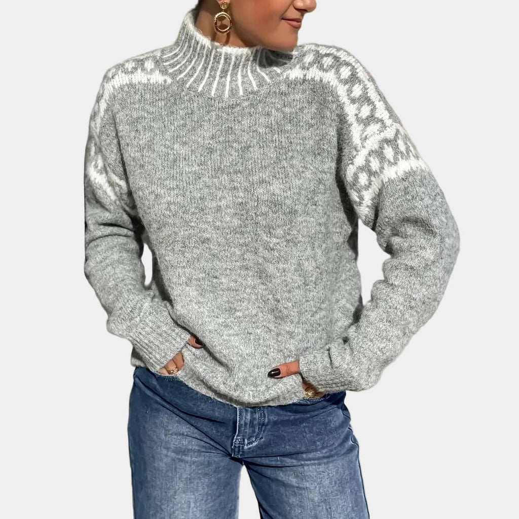 Emora Nova - Dames Zijdezacht Gebreide trui - Herfst