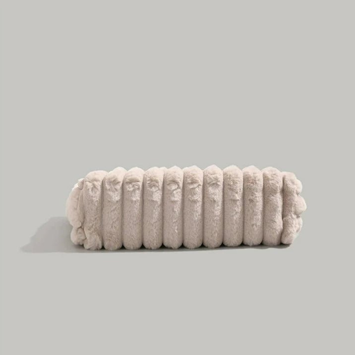 Emora Nova - Trendy Vrouwen Pluche Schoudertas met Pompons