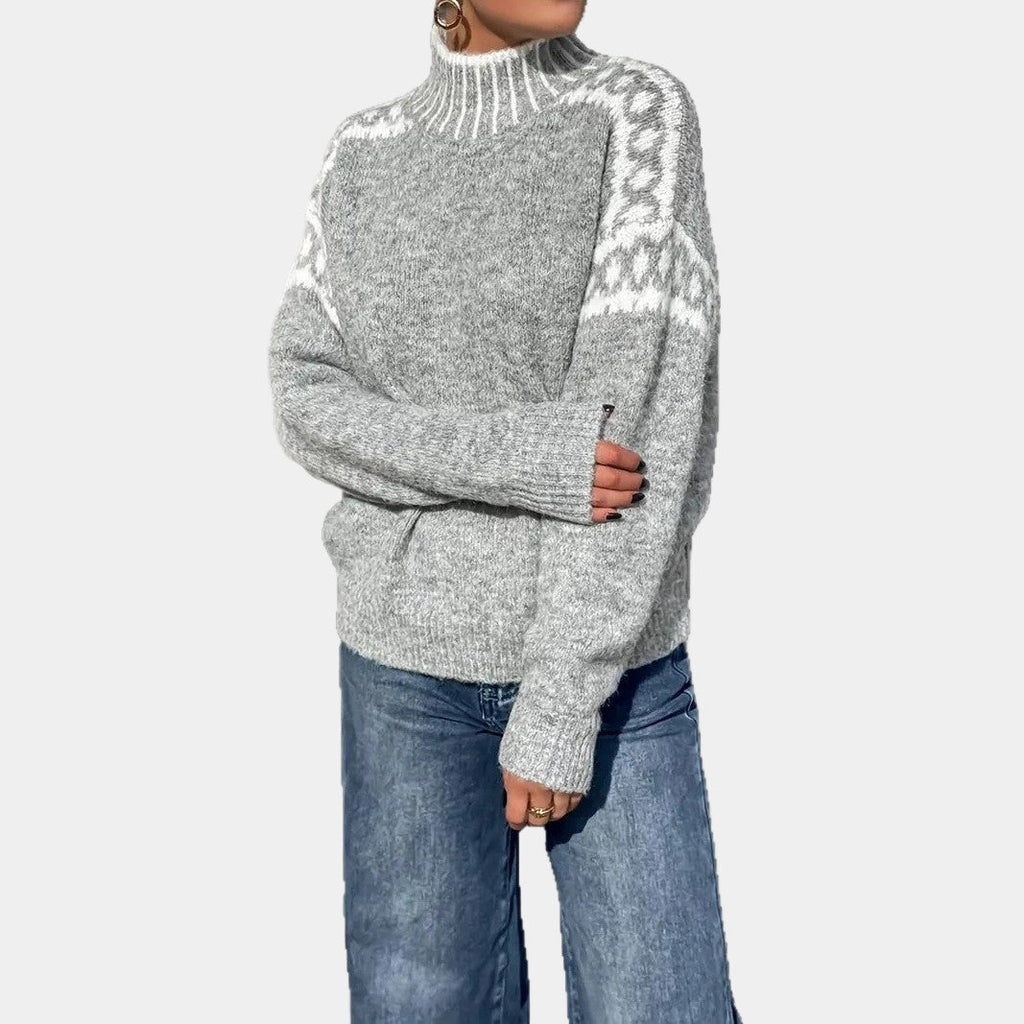 Emora Nova - Dames Zijdezacht Gebreide trui - Herfst