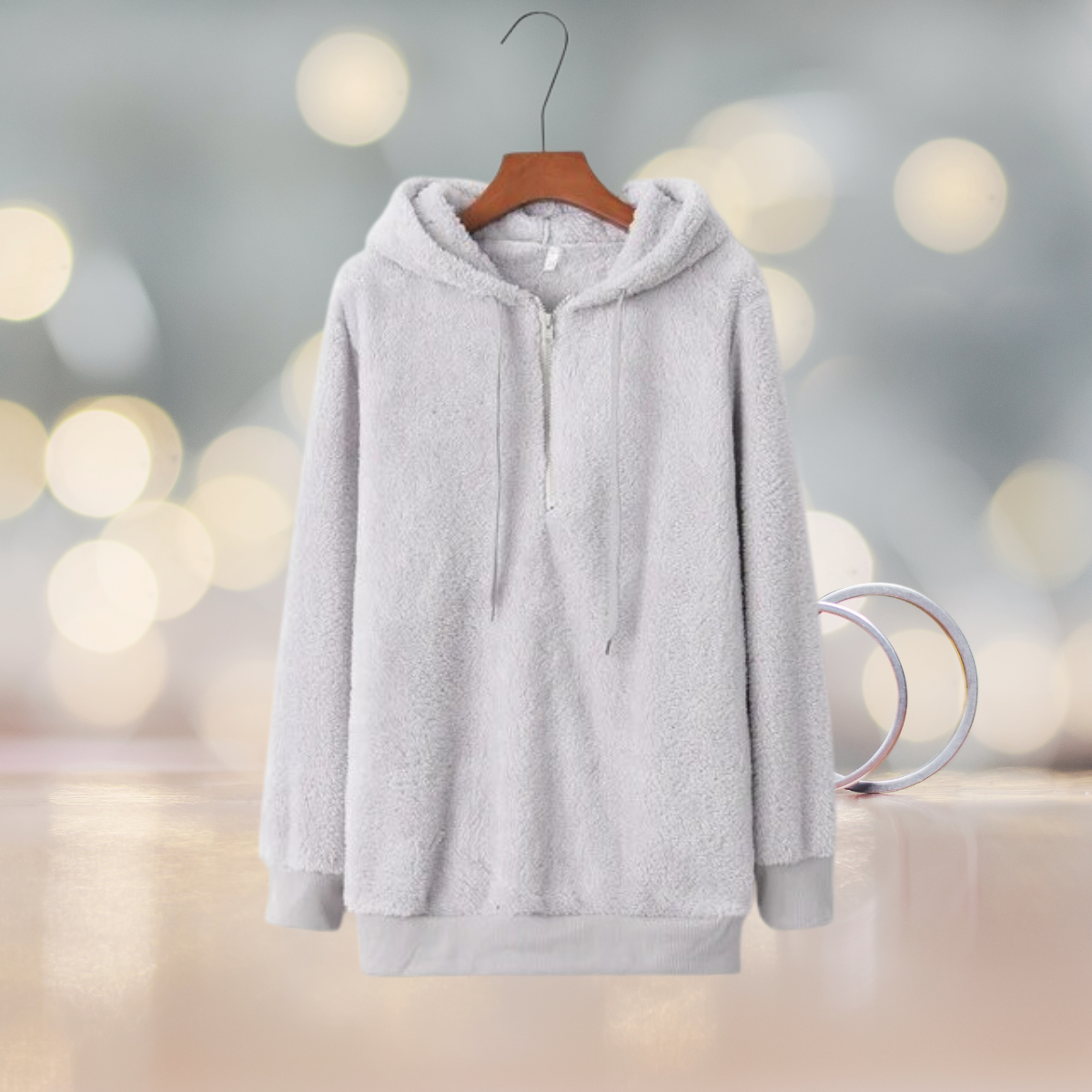 Emora Nova - Dames Zijdezachte hoodie - Herfst