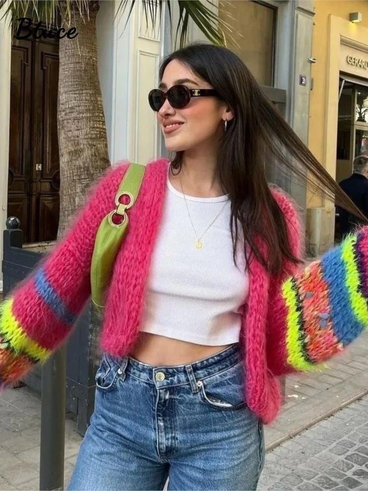 Emora Nova - Trendy Vrouwen Gebreide Vest - Herfst