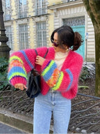 Emora Nova - Trendy Vrouwen Gebreide Vest - Herfst