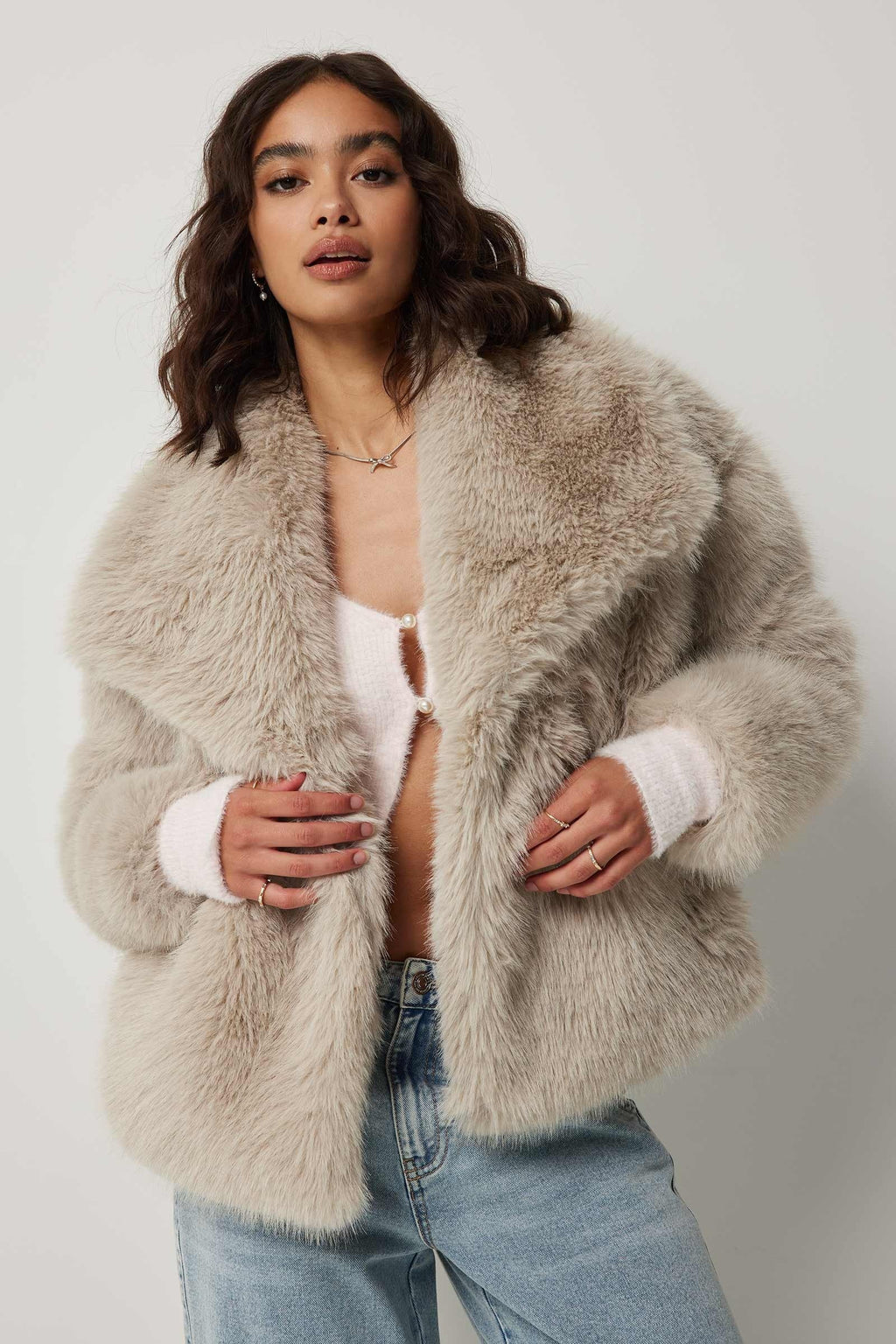 Emora Nova - Luxe Faux Fur Jas - Winter Collectie