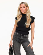 Zwarte Spencer - Top - Olivia & Kate