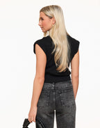 Zwarte Spencer - Top - Olivia & Kate