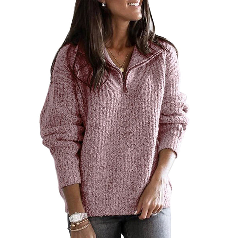 Emora Nova - Casual Dames Pullover met Textuur - Herfst