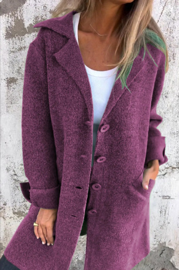 Emora Nova - Dames Gebreide Lange Jas