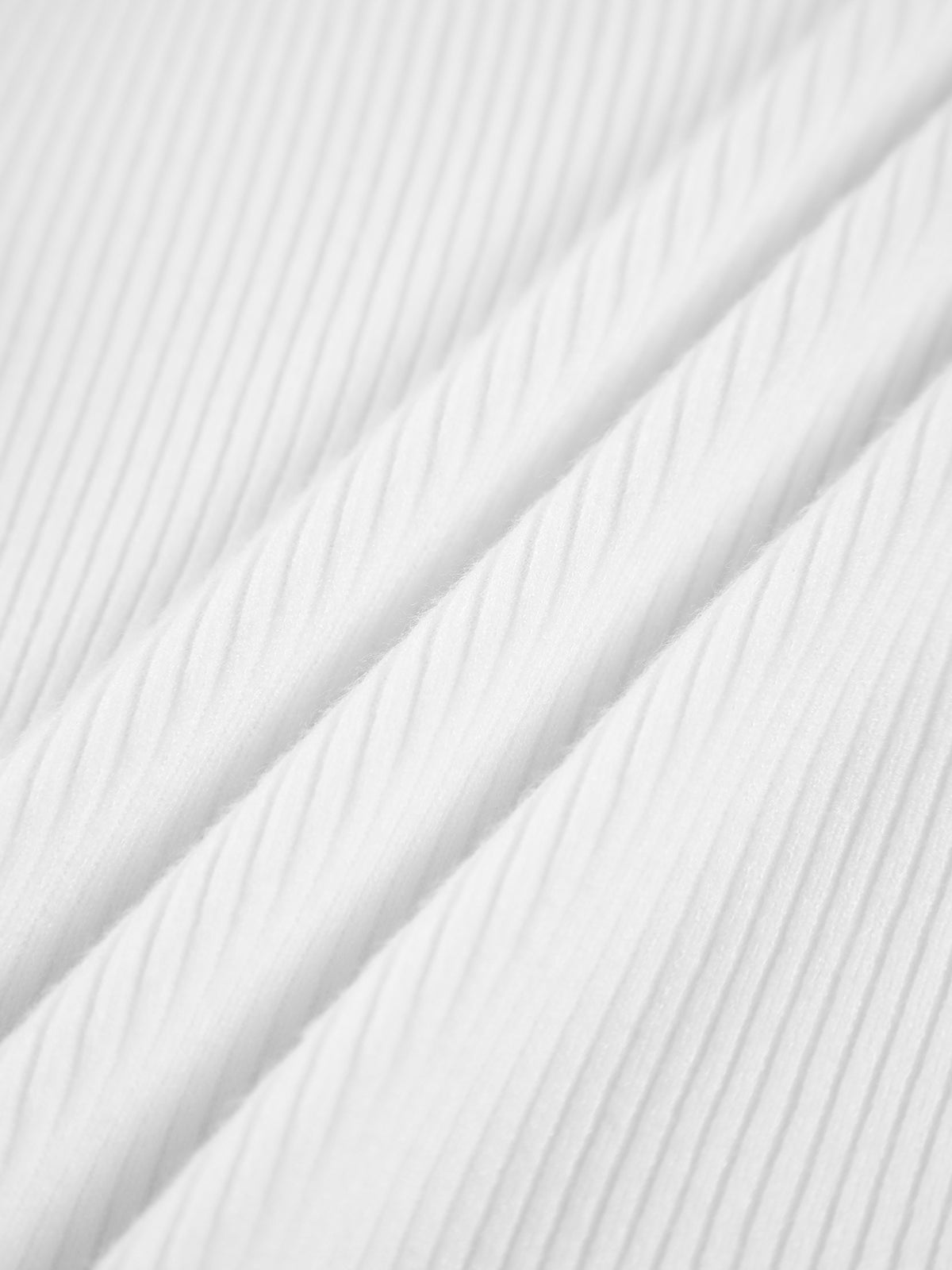 Geribde Coltrui – Slim Fit Gebreide Top