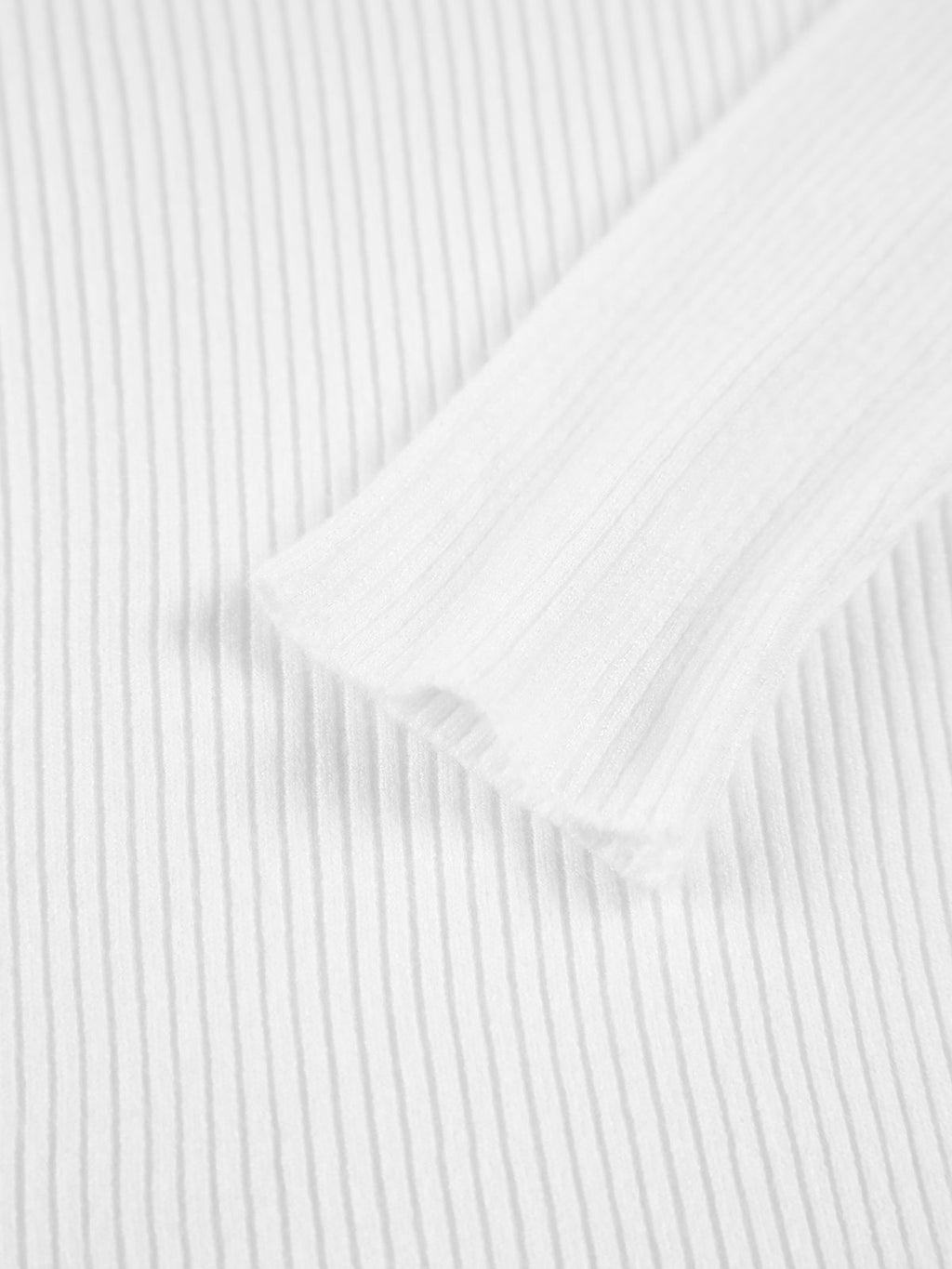 Geribde Coltrui – Slim Fit Gebreide Top