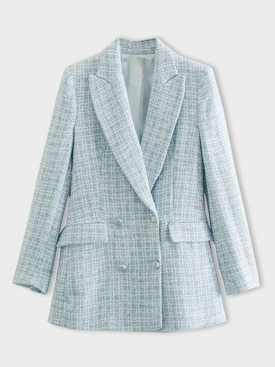 Emora Nova - Hedendaagse Vrouw Tweed Blazer
