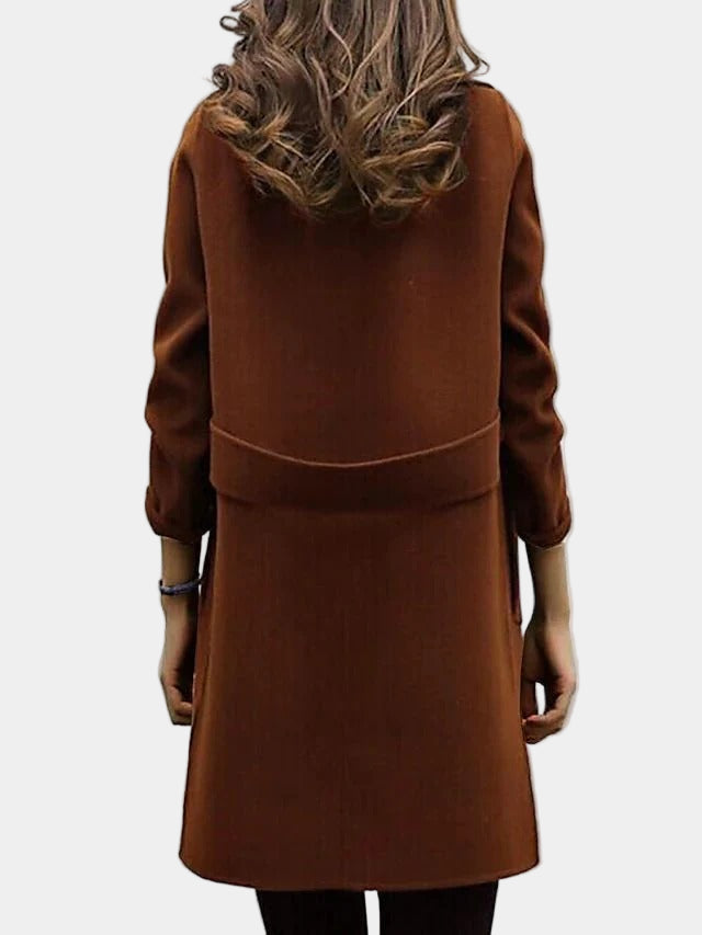 Emora Nova - Klassieke Dames Jas in Wolmix - Herfst/Winter