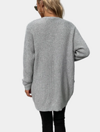 Emora Nova - Dames Gebreide Open Vest - Casual Comfort