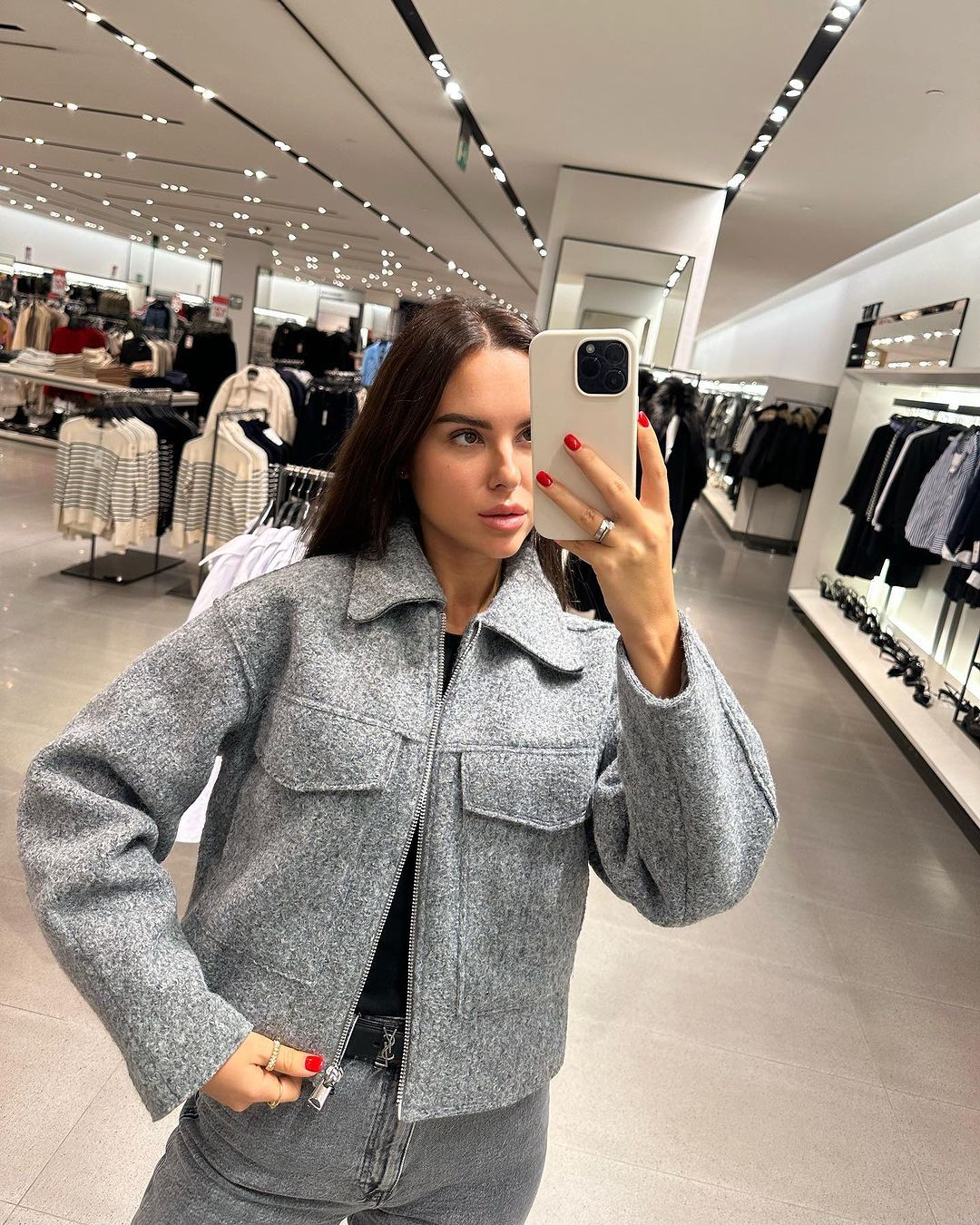 Emora Nova - Moderne Vrouw Gebreide Jas - Casual Chic