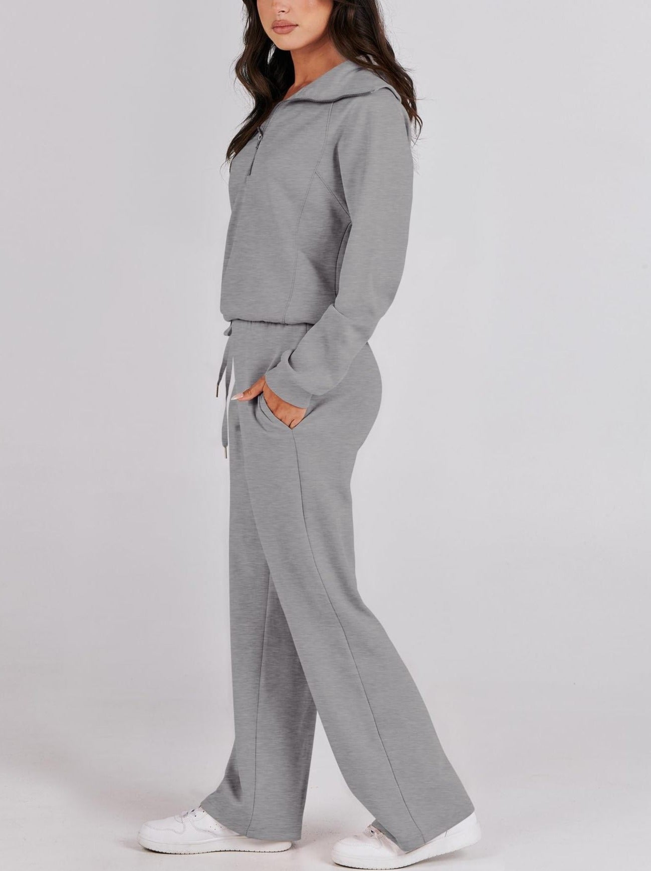 Emora Nova - Comfortabele Dames Loungewear Set - Katoenmix