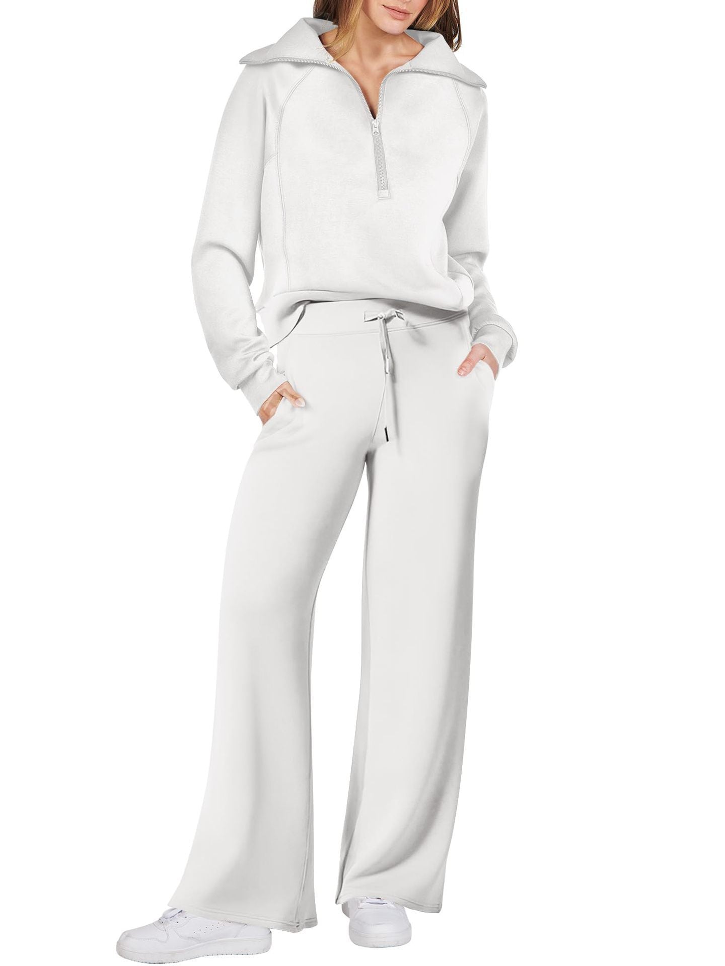 Emora Nova - Comfortabele Dames Loungewear Set - Katoenmix