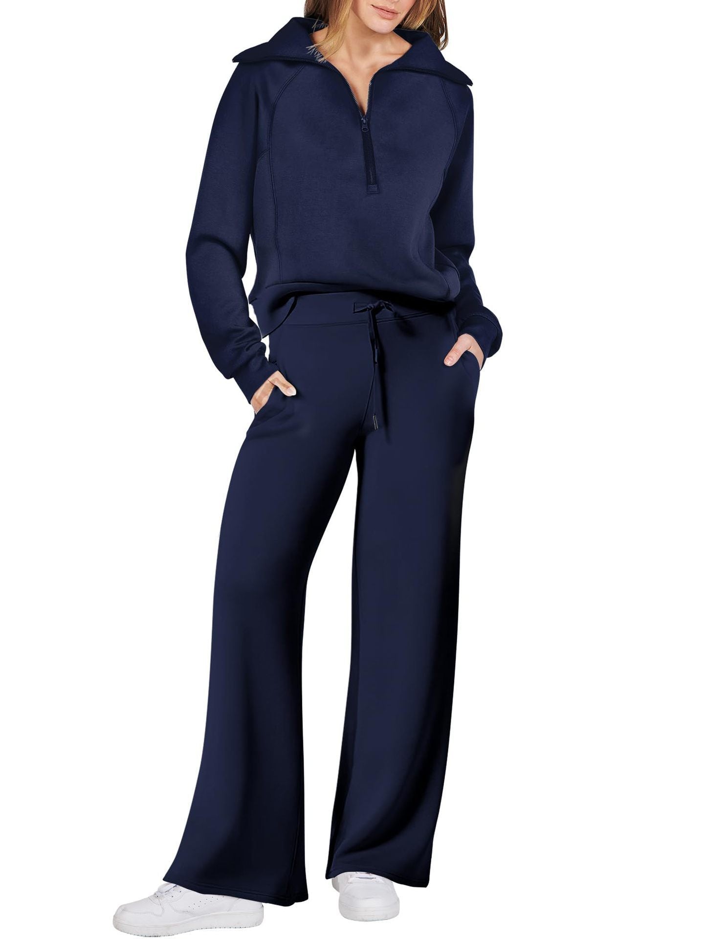 Emora Nova - Comfortabele Dames Loungewear Set - Katoenmix