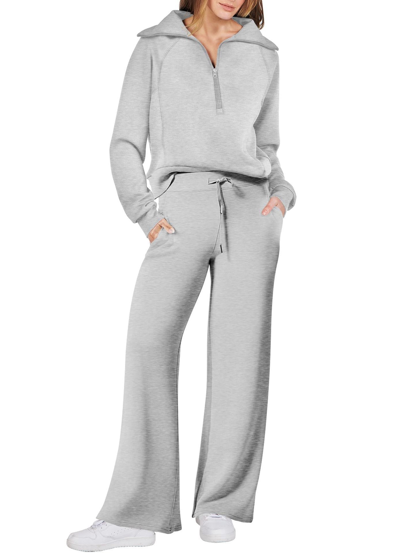 Emora Nova - Comfortabele Dames Loungewear Set - Katoenmix