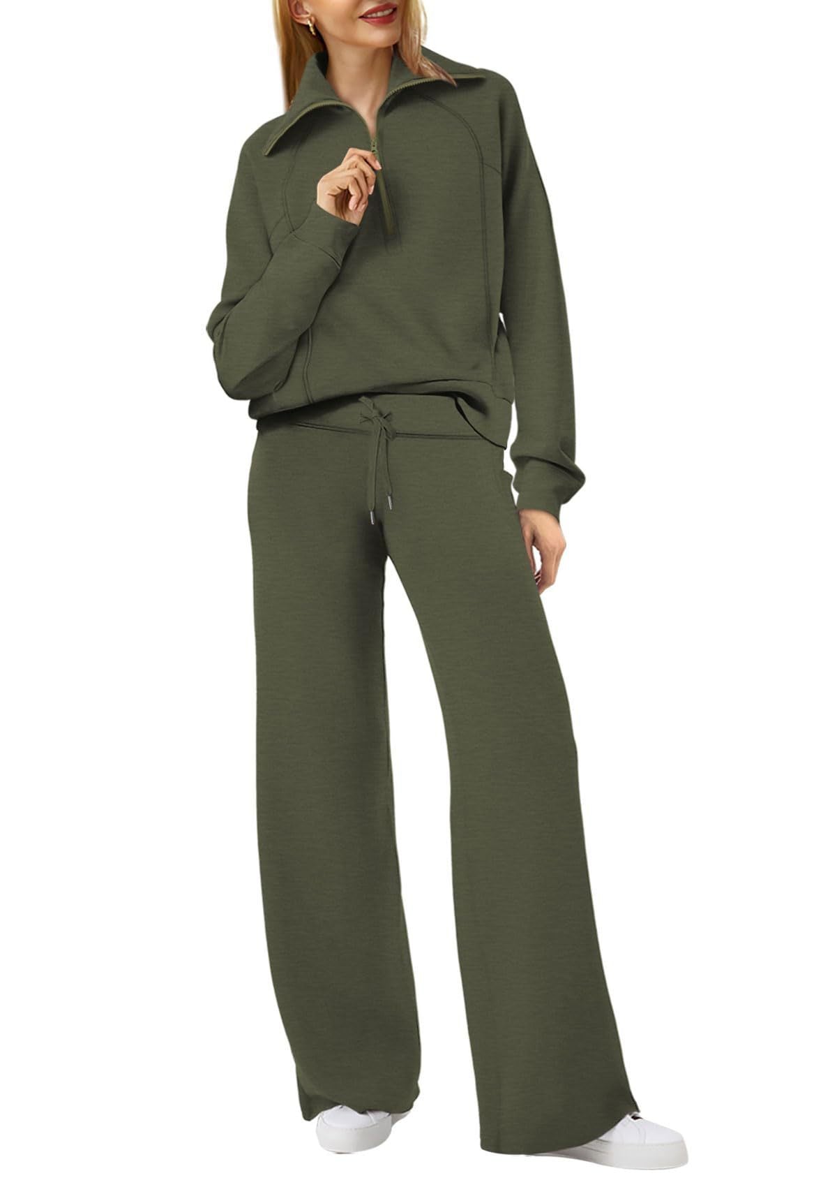 Emora Nova - Comfortabele Dames Loungewear Set - Katoenmix