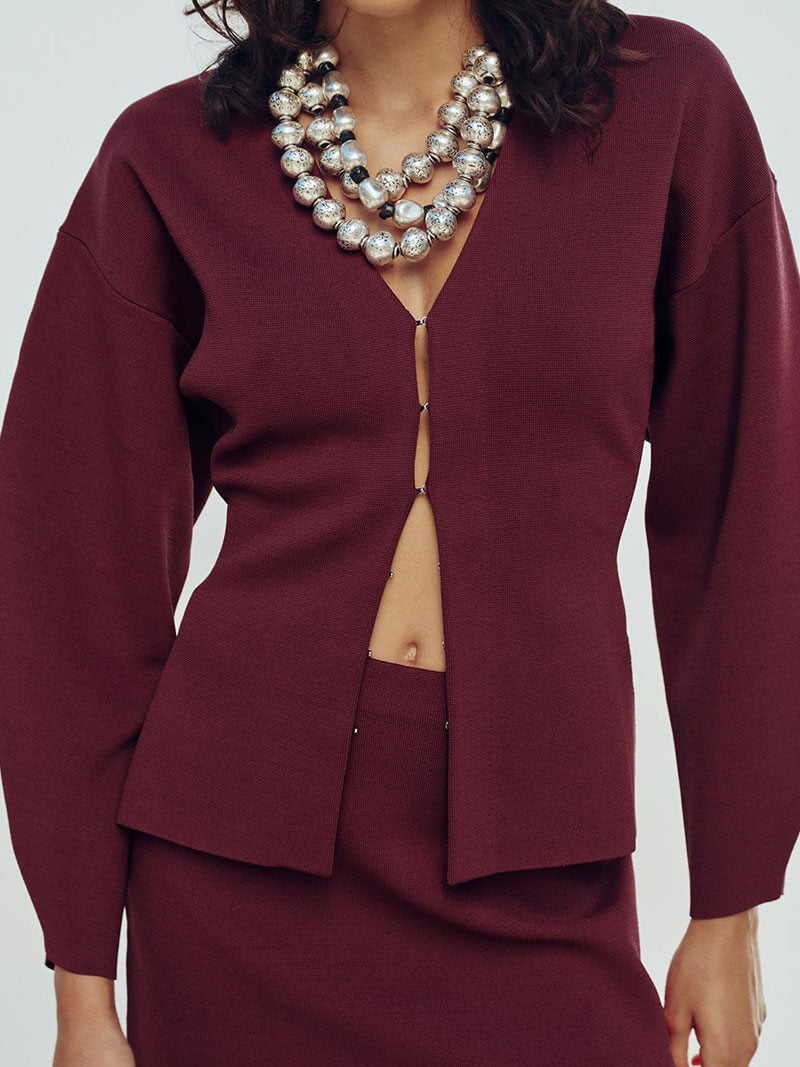 Emora Nova - Hedendaagse Dames Set: Blazer Top & Minirok